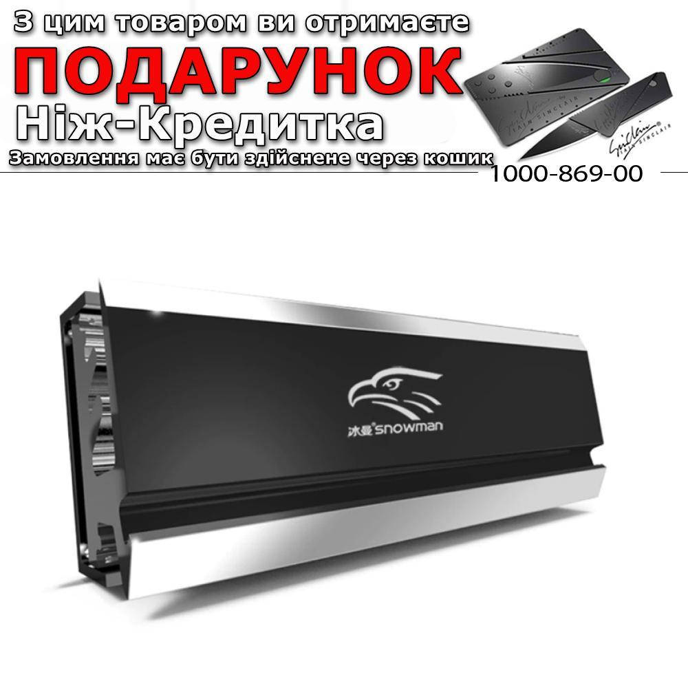 

Радиатор алюминиевый Snowman для SSD M2 2280 Черный с серебристым