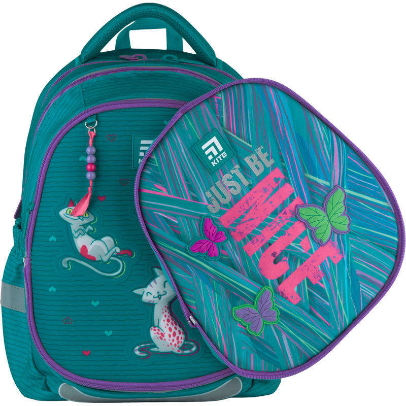 

Рюкзак школьный Kite Adorable (K21-700M(2p)-4) 720 г 38x28x16 см 18 л бирюзовый