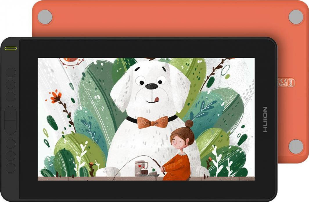 

Монитор-планшет Huion Kamvas 12 + перчатка (GS1161), Черный