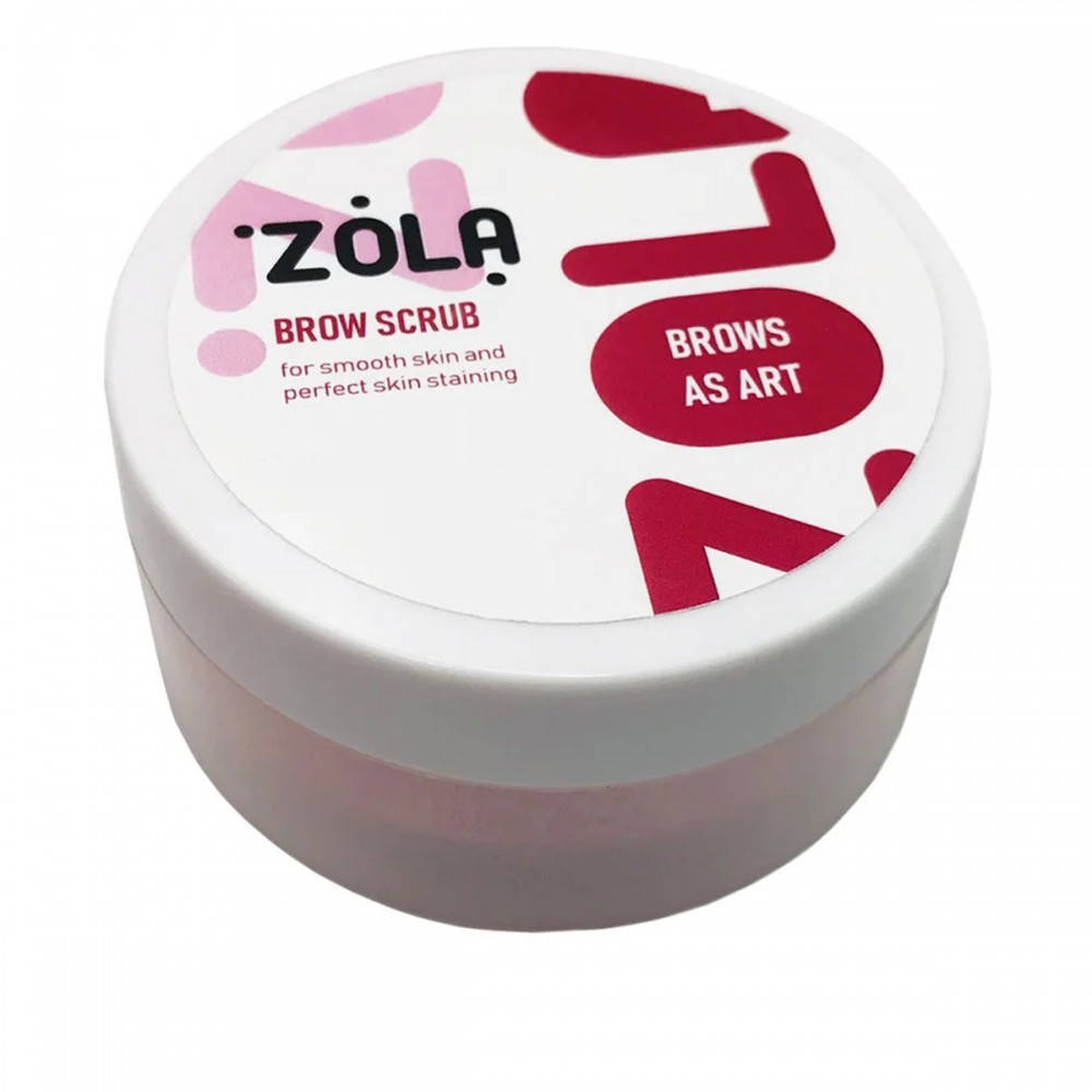

ZOLA Мини скраб для бровей, 50 мл