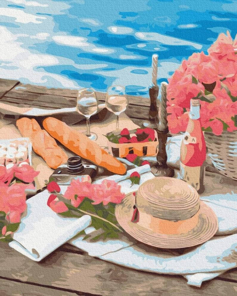 

Рисование по номерам Пикник рядом с морем (BK-GX37555) 40 х 50 см (Без коробки)