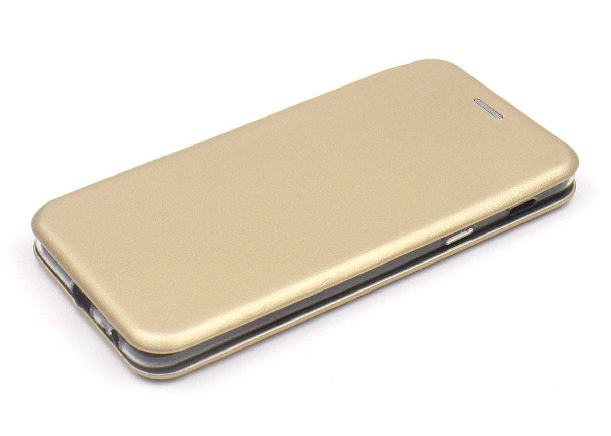 

Чехол книжка Level для Samsung Galaxy A6 Plus A605 Экокожа Золотой