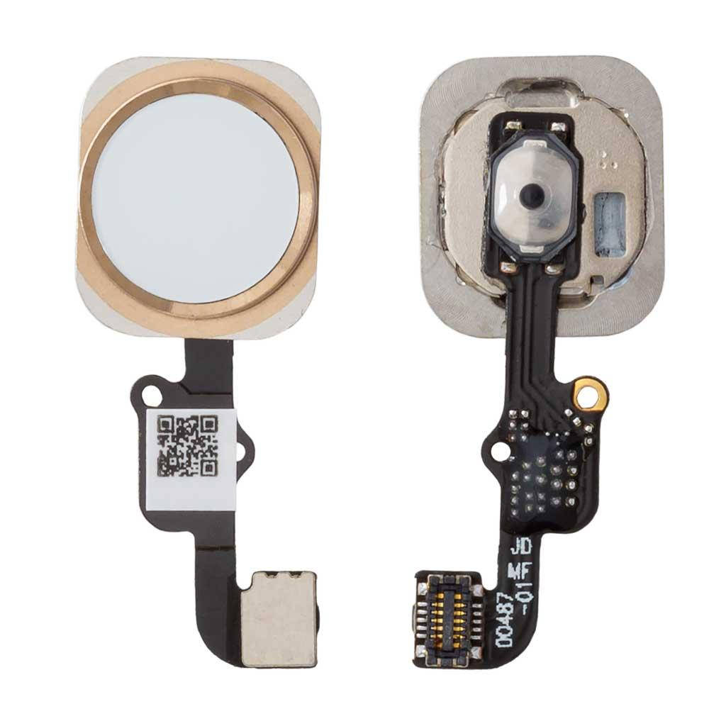 

Шлейф Apple iPhone 6S, кнопка Home, Gold