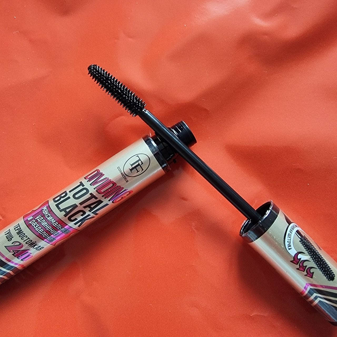 

Тушь для ресниц черная водостойкаяTriumf TF (Триумф) Cosmetics Selfie effect mascara CTM-29, Черный