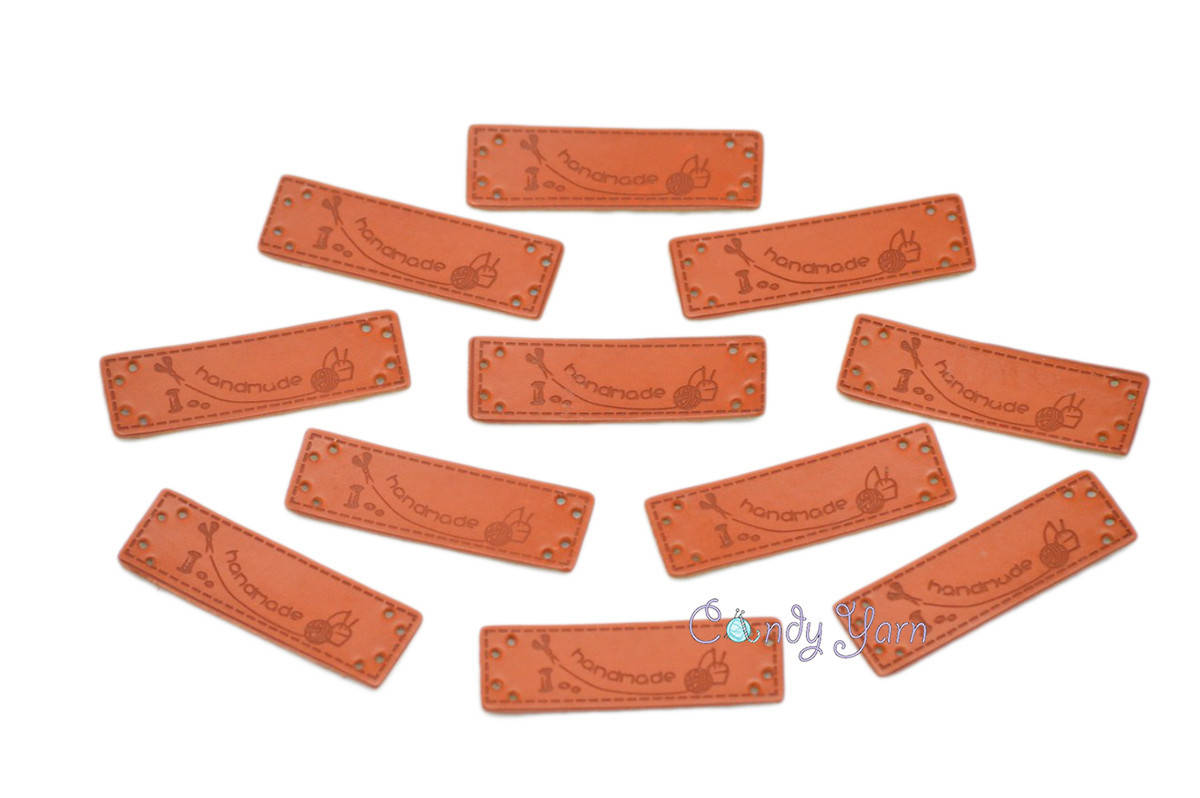 

Бирка-нашивка Hande Made, 1.5*4.8см, рукоделие