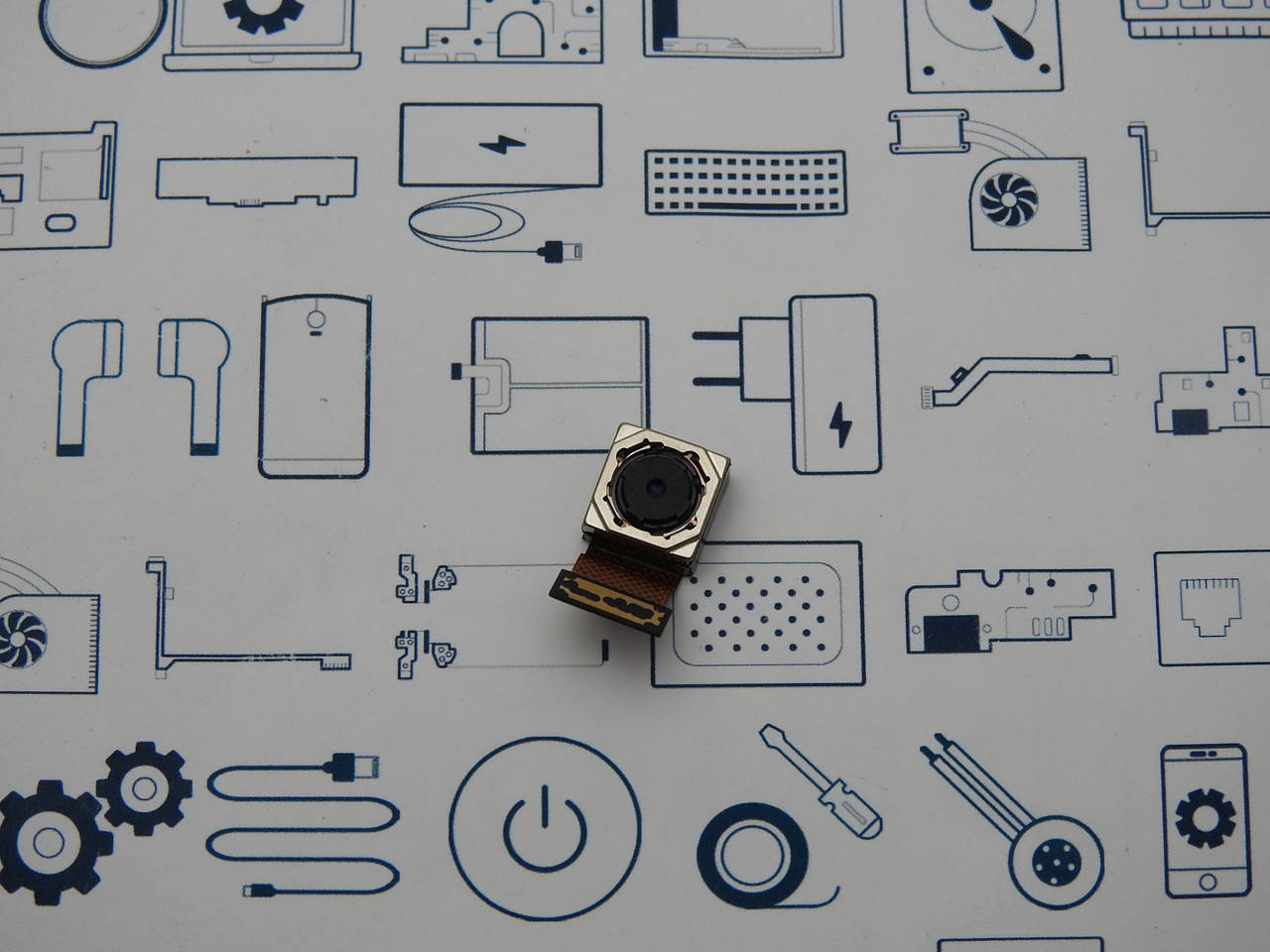 

Основная камера ZTE A510 (задняя) Сервисный оригинал с разборки