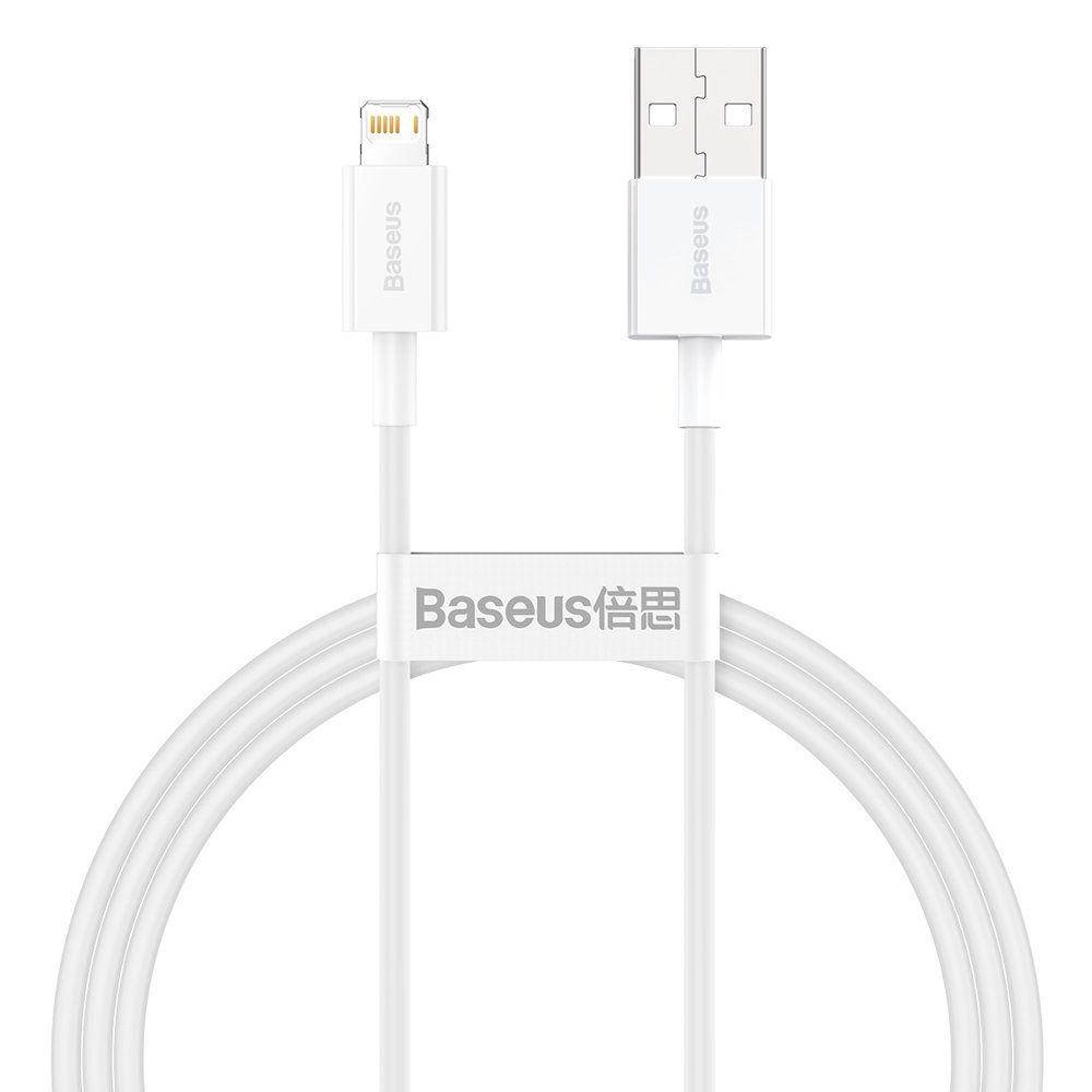 

Кабель Baseus Superior Series Fast Charging Lightning 2.4A 1m, White (CALYS-A02)