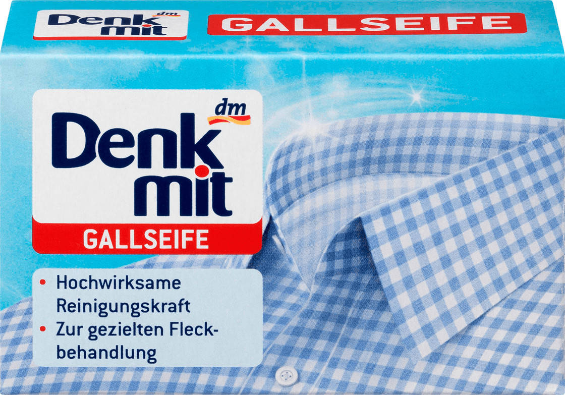 

Мыло-пятновыводитель DenkMit Gallseife 100г