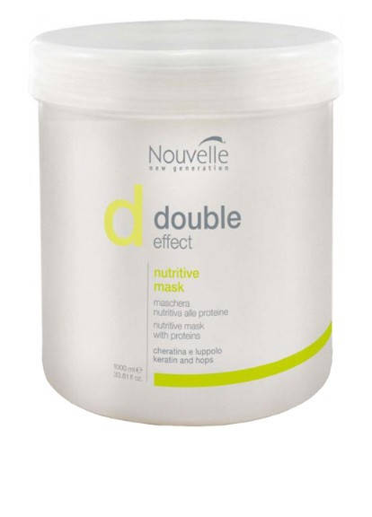 

Оживляющая маска с кератином и хмелем 1000 мл Nouvelle Nutritive Shampoo