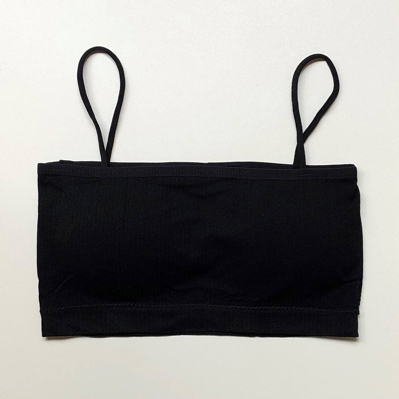 

Топ бандо бесшовный чашка А(1) - В(2) черный