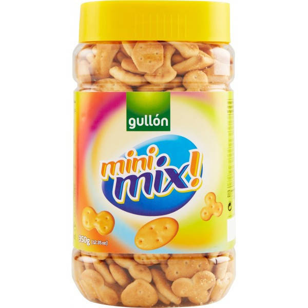 

Мини-Крекеры соленые Gullon mini mix 350г. Испания