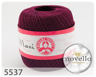

Madame Tricote Maxi № 5537 бордо