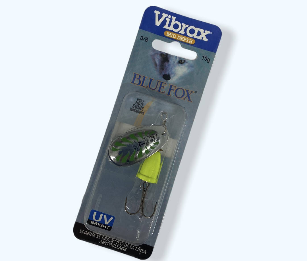 

Блесна вертушка светонакопительная BLUE FOX UV 10 г. 03, Синий