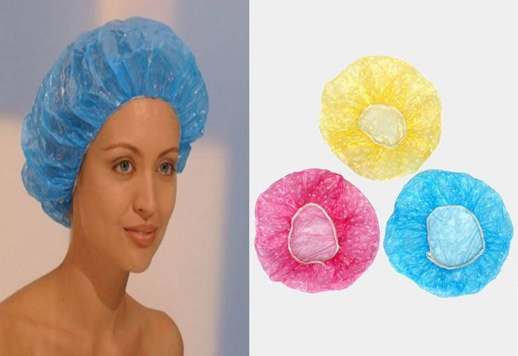 

3шт Шапочка для душу Bath & Shower набор шапочек для душа, Разные цвета