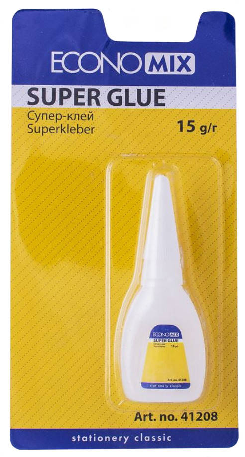 

Супер клей 15 грамм Economix
