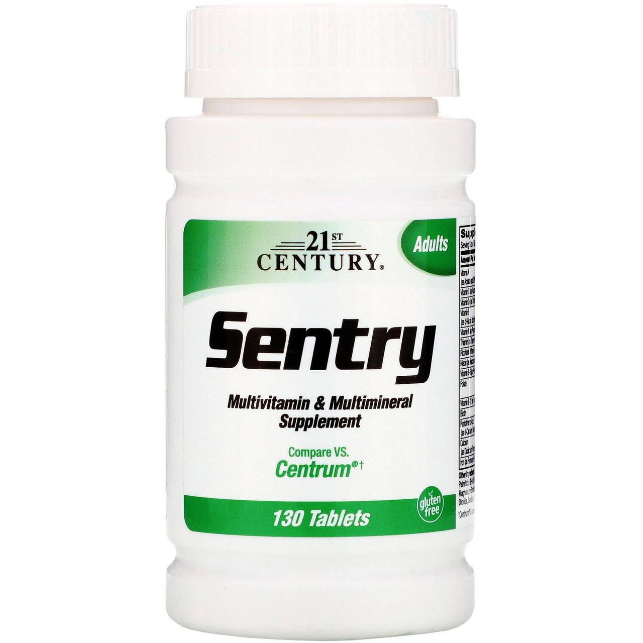 

21st Century, Sentry (130 таб.), мужские витамины, женские витамины