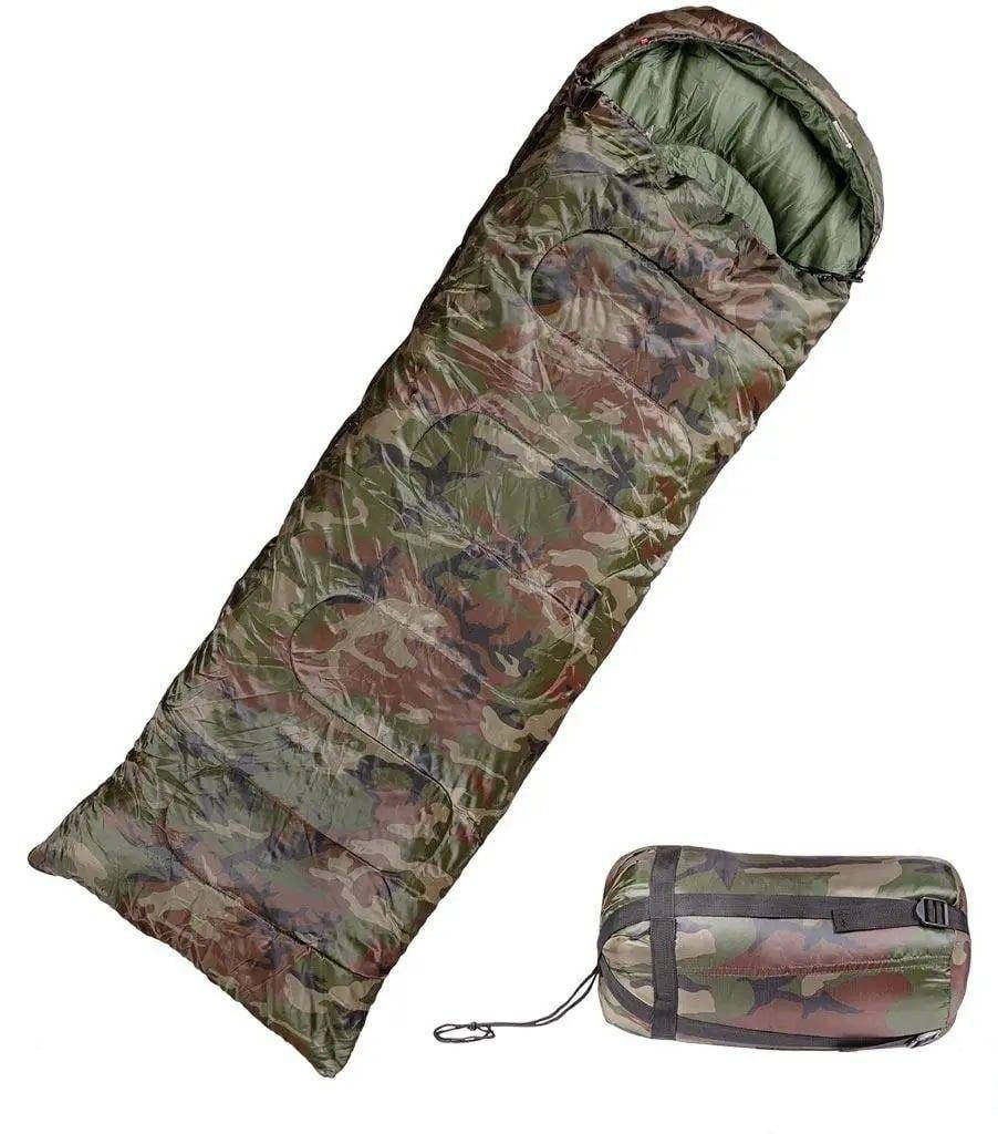 

Военный тактический спальный мешок - Tactical Guard., Зелёный
