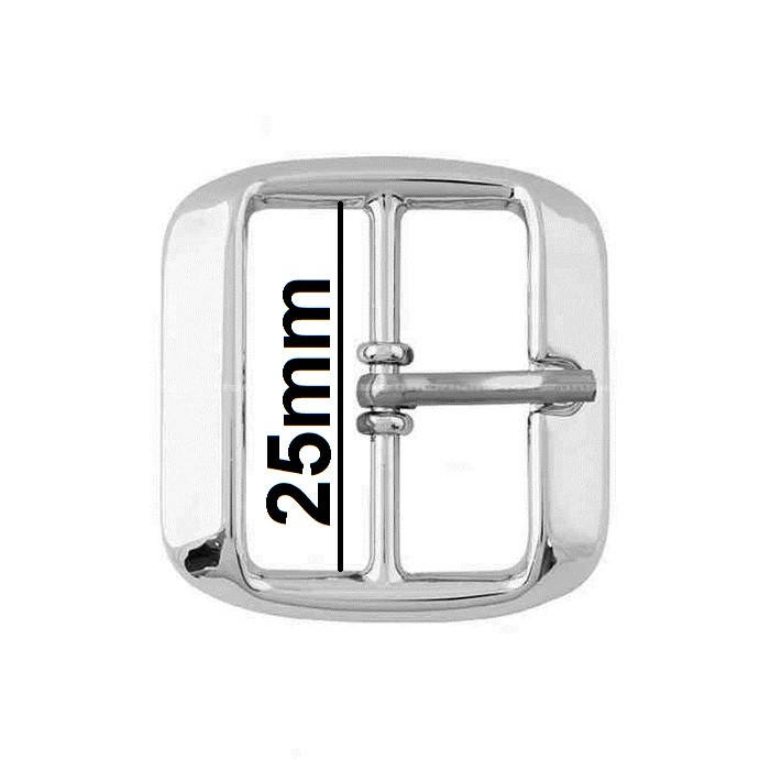 

Пряжка никель 25 мм