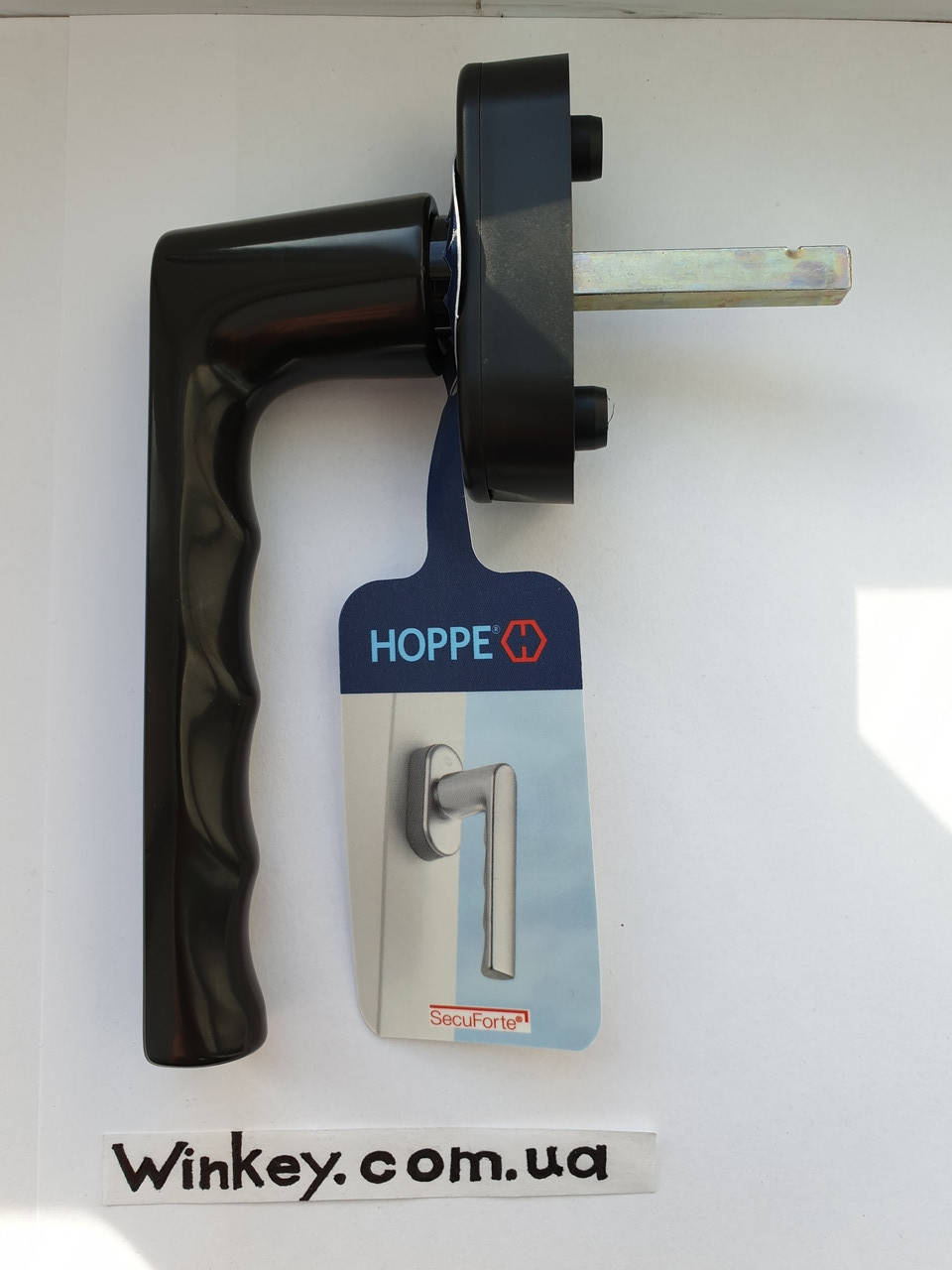 

Ручка оконная Hoppe Hamburg SecuForte коричневая, Коричневый