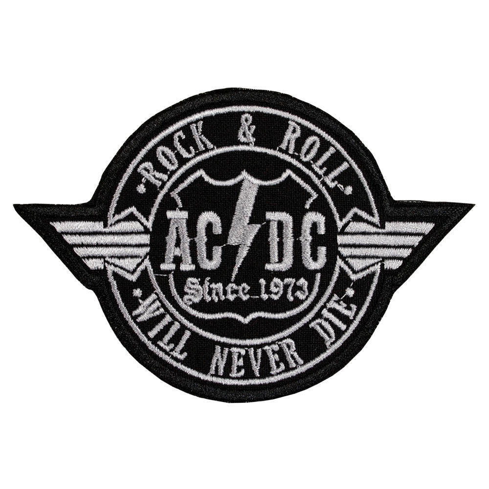 

Нашивка с вышивкой AC/DC 6 Rock N Roll