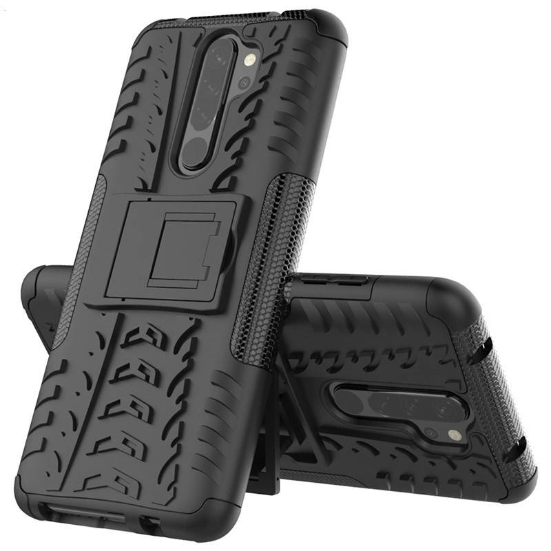 

PC + TPU чехол Armor для Xiaomi Redmi 9 (8 цветов) черный