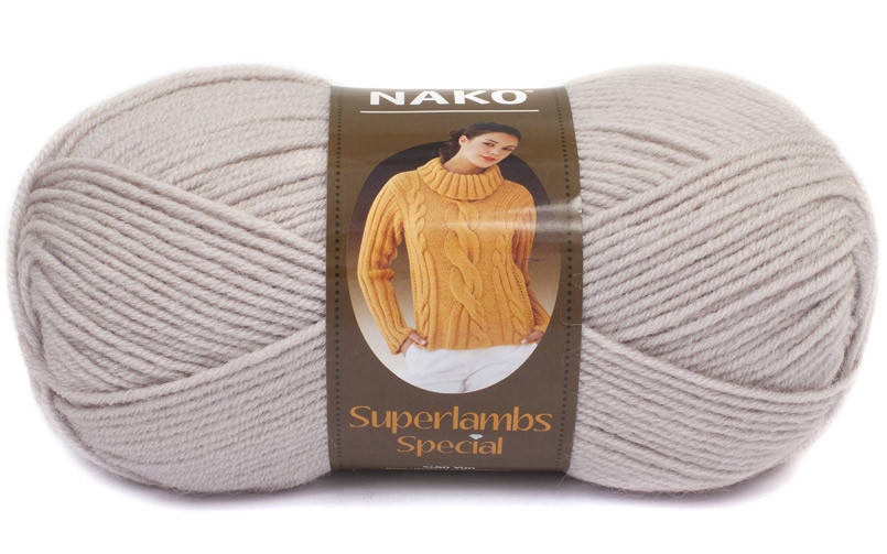 

Nako Superlambs Special серо-розовый № 3079