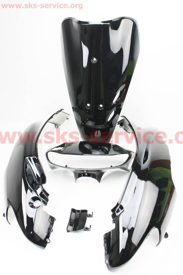 

Honda DIO AF-34 пластик - к-кт крашеные 5 деталей (голова под диск. тормоз)