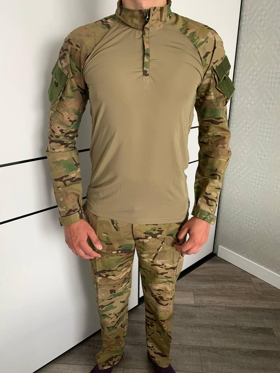 

Костюм армейский летний камуфляж тактический L-XXXL размер \ убакс + штаны мультикам