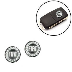 

Логотип наклейка на выкидной ключ Fiat 14mm