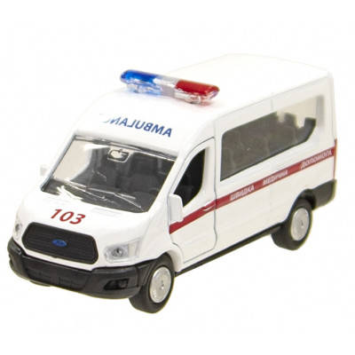 

Спецтехника Технопарк Ford Скорая помощь (SB-18-18-A-W-WB-N), Белый