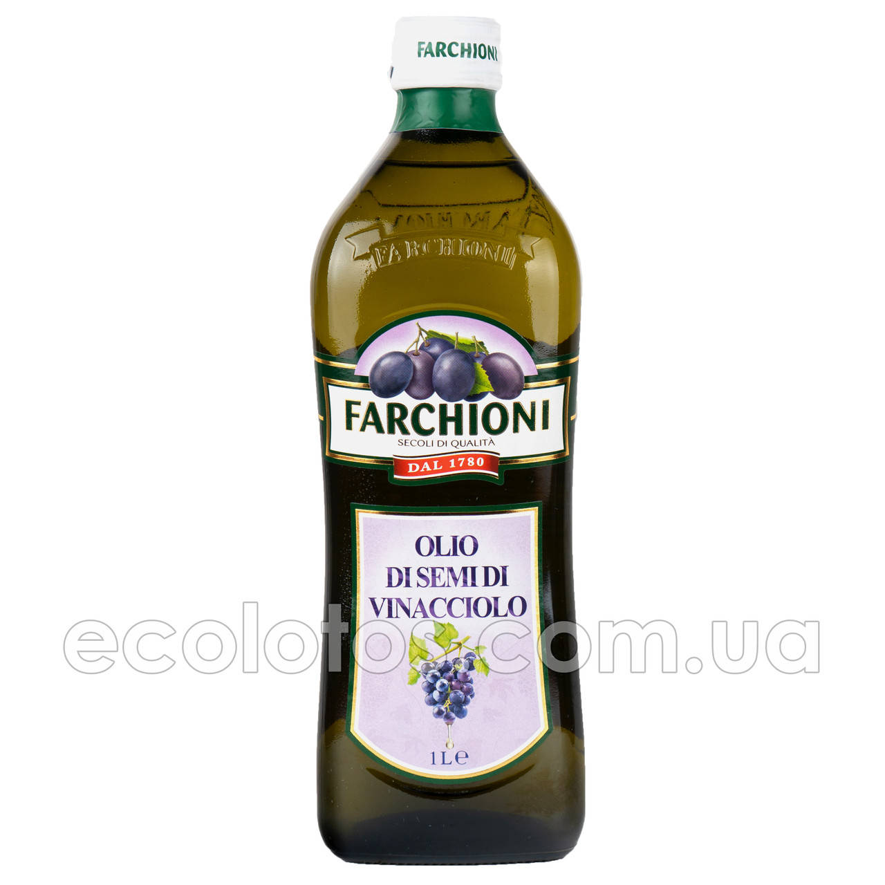 

Масло виноградных косточек "Farchioni" 1 л, Италия