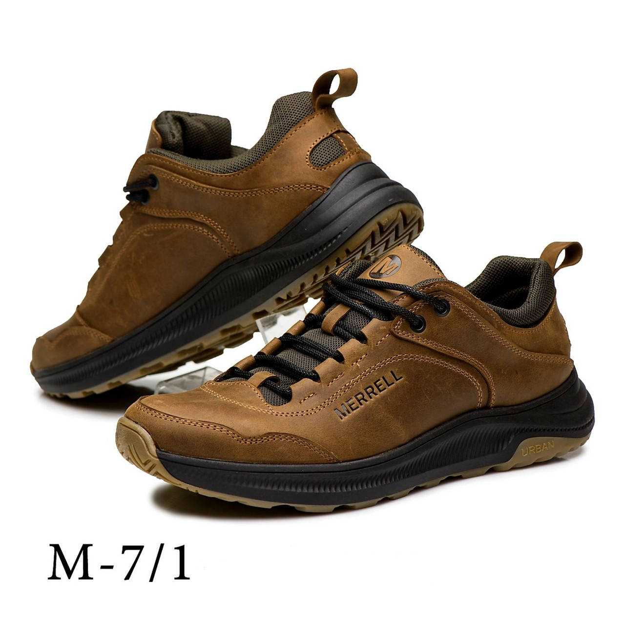 

Кроссовки мужские кожаные Merrell Urban Nubuck Olive, Оливковый