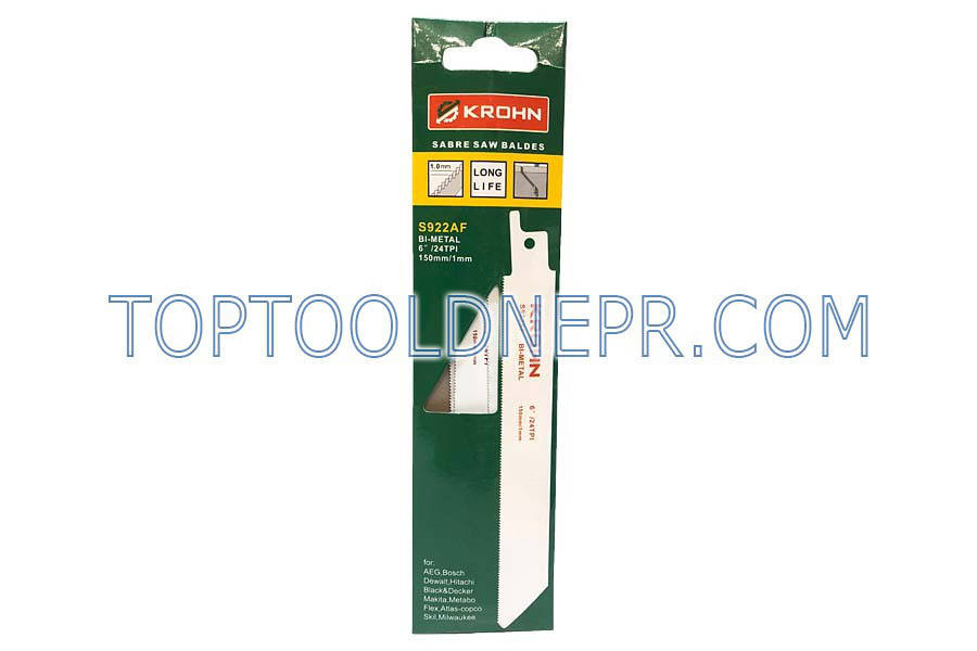 

Пильное полотно для сабельной пилы KROHN 922AF
