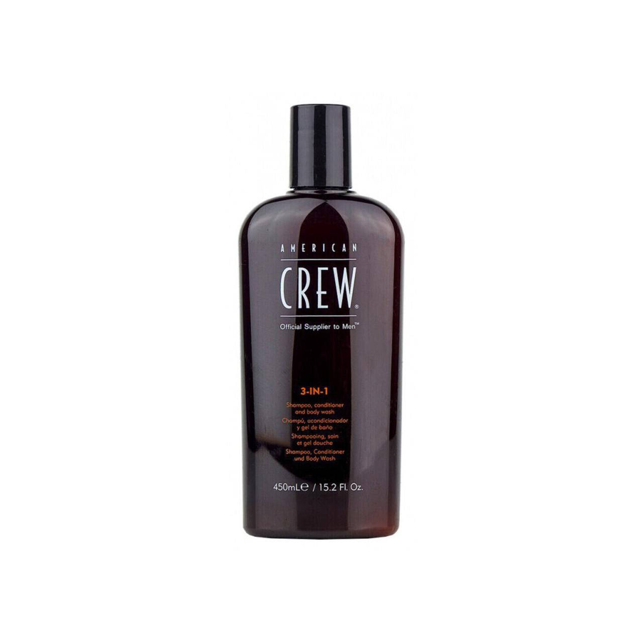 

Шампунь ( 3 В 1 ) American Crew Shampoo, Conditioner And Body Wash 450 мл