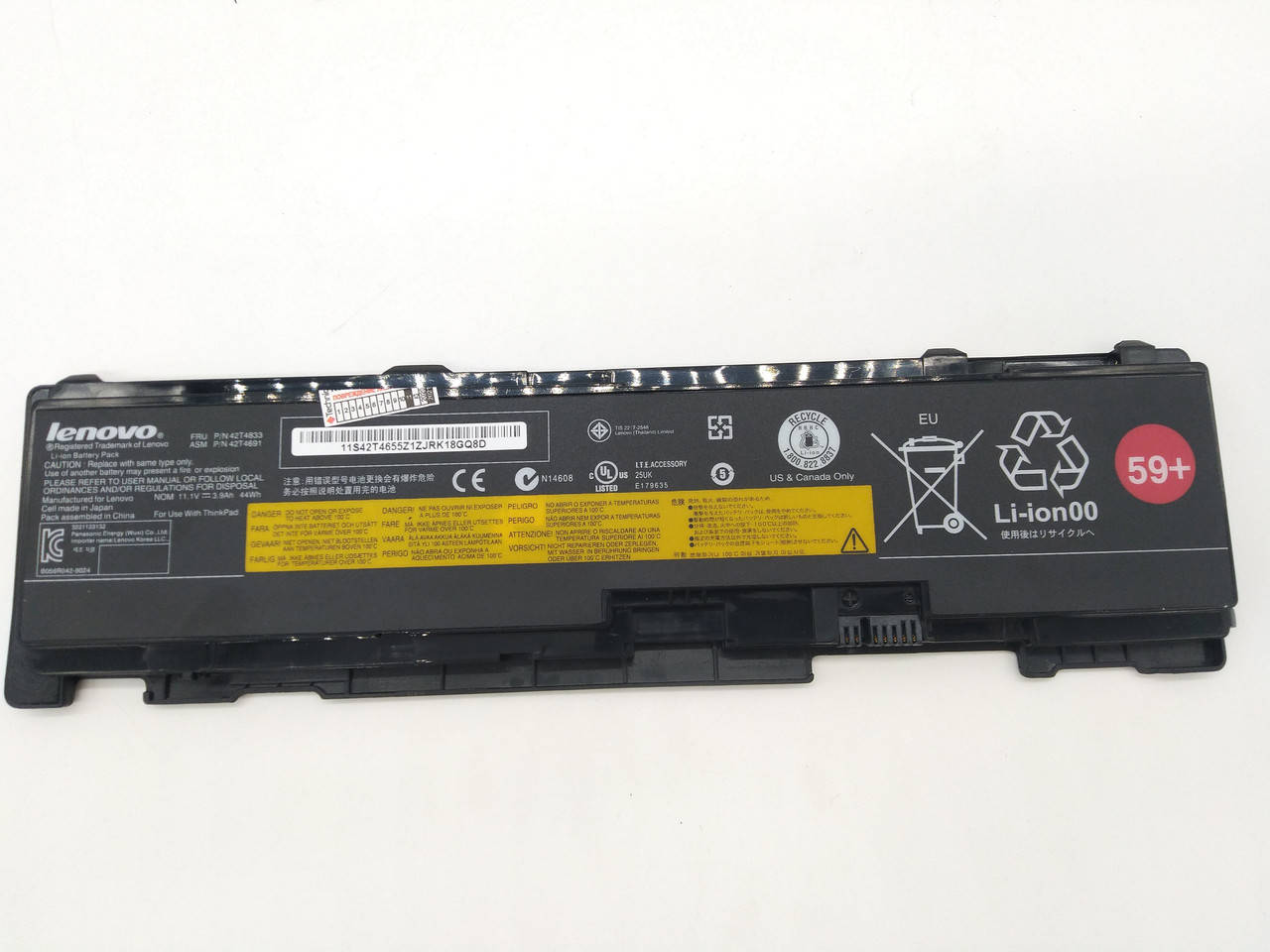 

Батарея ноутбука Lenovo T400s/T410s, Черный