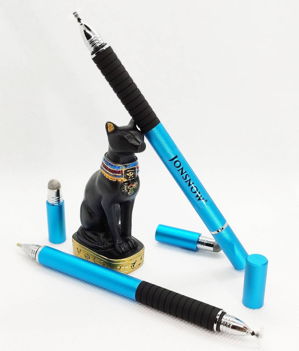 

Универсальный Емкостный Стилус - Ручка 2 в 1 Jonsnow Touch Pen для телефона планшета сенсорного экрана Голубой