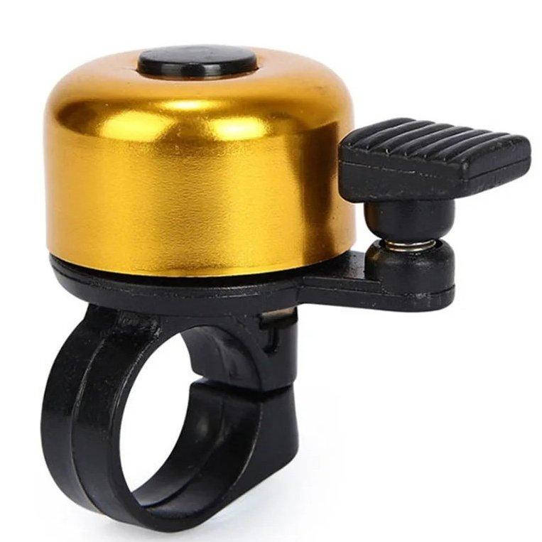 

Звонок велосипедный DN BL-558 Бочонок, золотой (BL-558-gold)