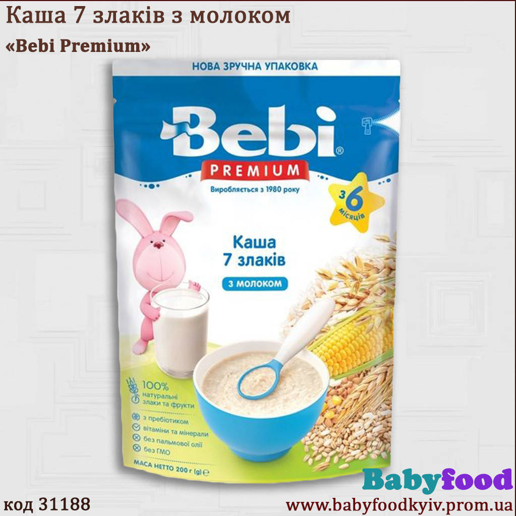 

Молочная каша Bebi Premium 7 злаков, 200 г
