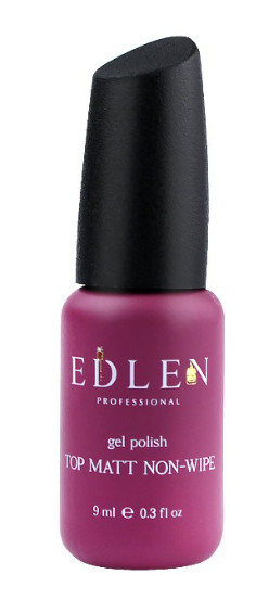 

Матовий топ без липкого слою Edlen matte top non wipe 9 мл