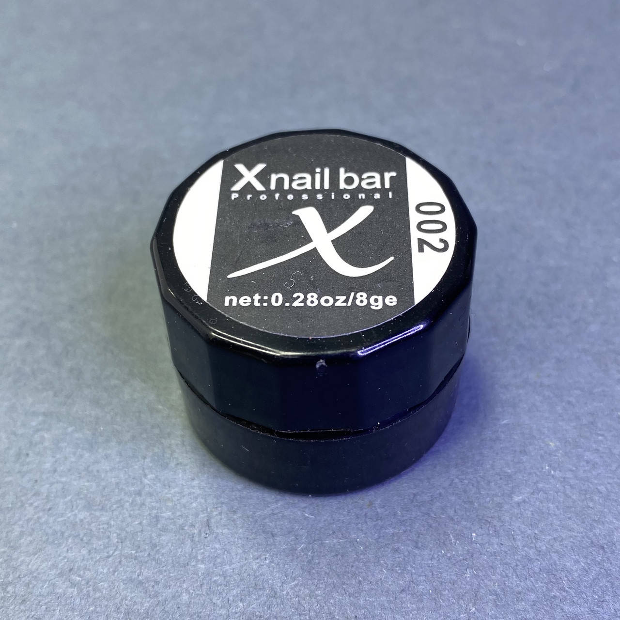 

Гель-краска для ногтей X Nail Bar Professional 002 черная 8 г, Черный