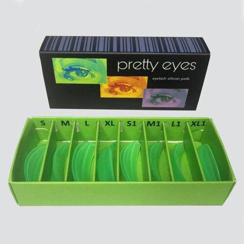

Набор валиков 8 пар Pretty Eyes зеленые