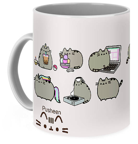 

Кружка Geek Land Pusheen Пушин РС.02.10, Разные цвета