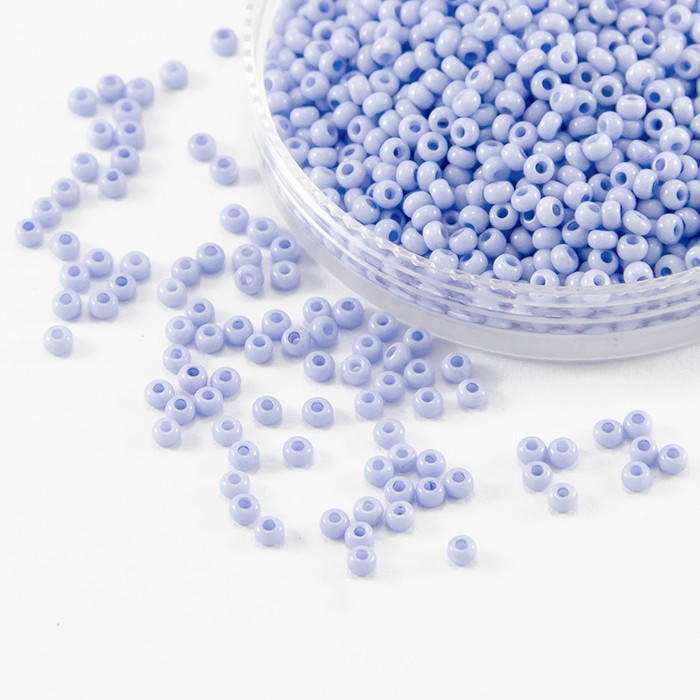 

Бисер Preciosa 10/0 Солгель Окрашенный Отверстие Круглое Цвет: 03231 Голубой 50г