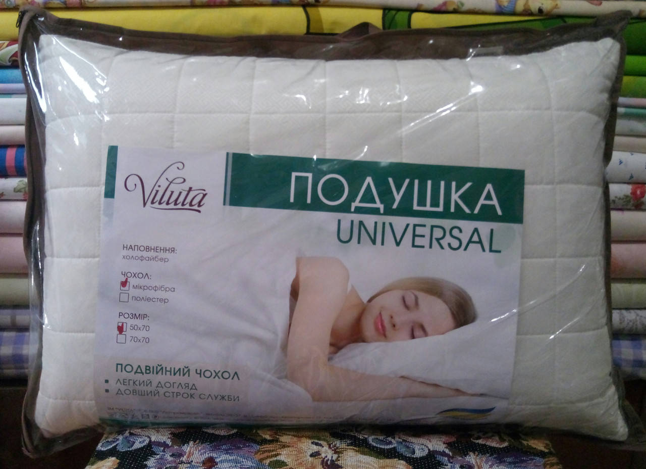 

Подушка UNIVERSAL 50*70 Viluta, Белый