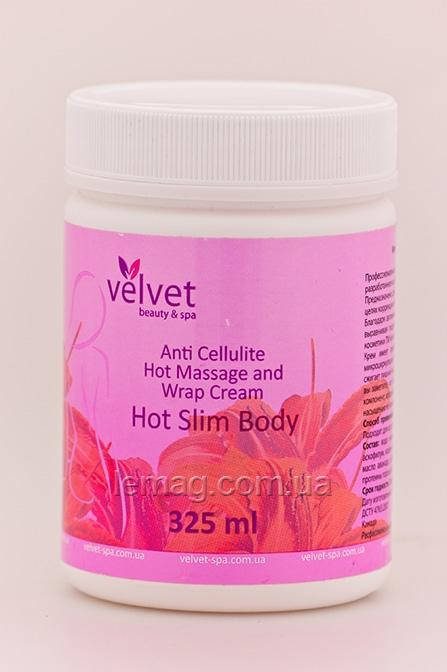 

Velvet Hot Slim Body Крем антицеллюлитный согревающий для массажа и обертывания, 325 мл