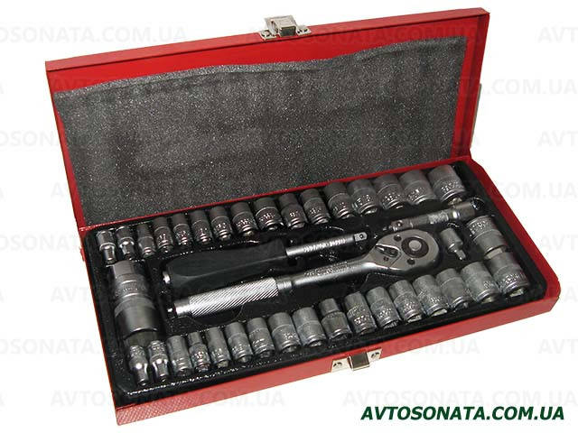 

Набір інструменту 40 пр. 1/4", 1/2" KSD-040 KingSTD