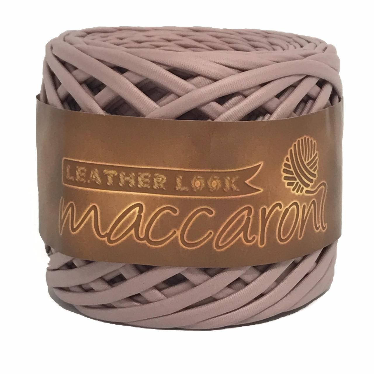 

Полиэстеровая пряжа под кожу Leather Look Maccaroni , пудра