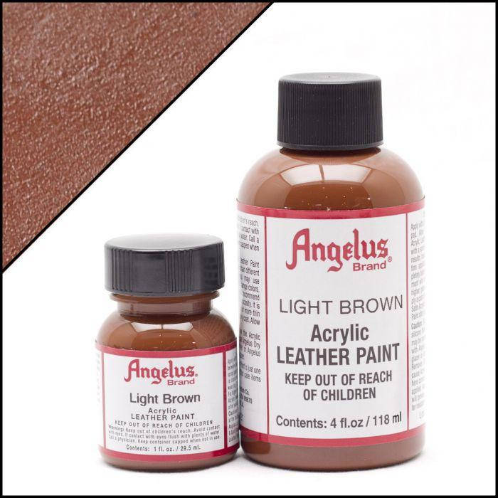 

Краска для кожи Angelus Light Brown (светло-коричневый)