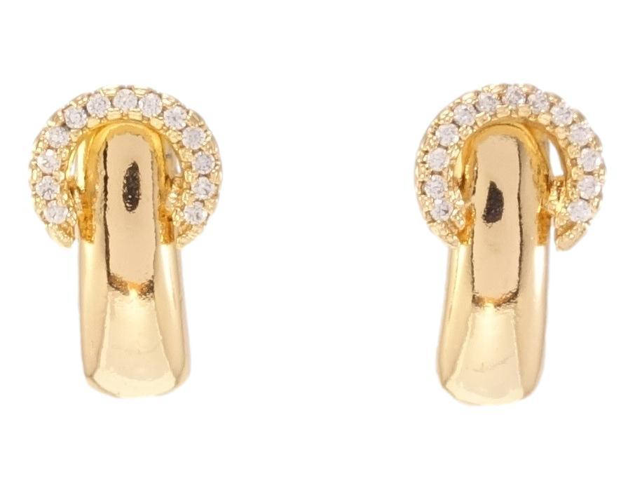 

Серьги Xuping Позолота 18K гвоздики (пусеты) "Декоративные с цирконием"