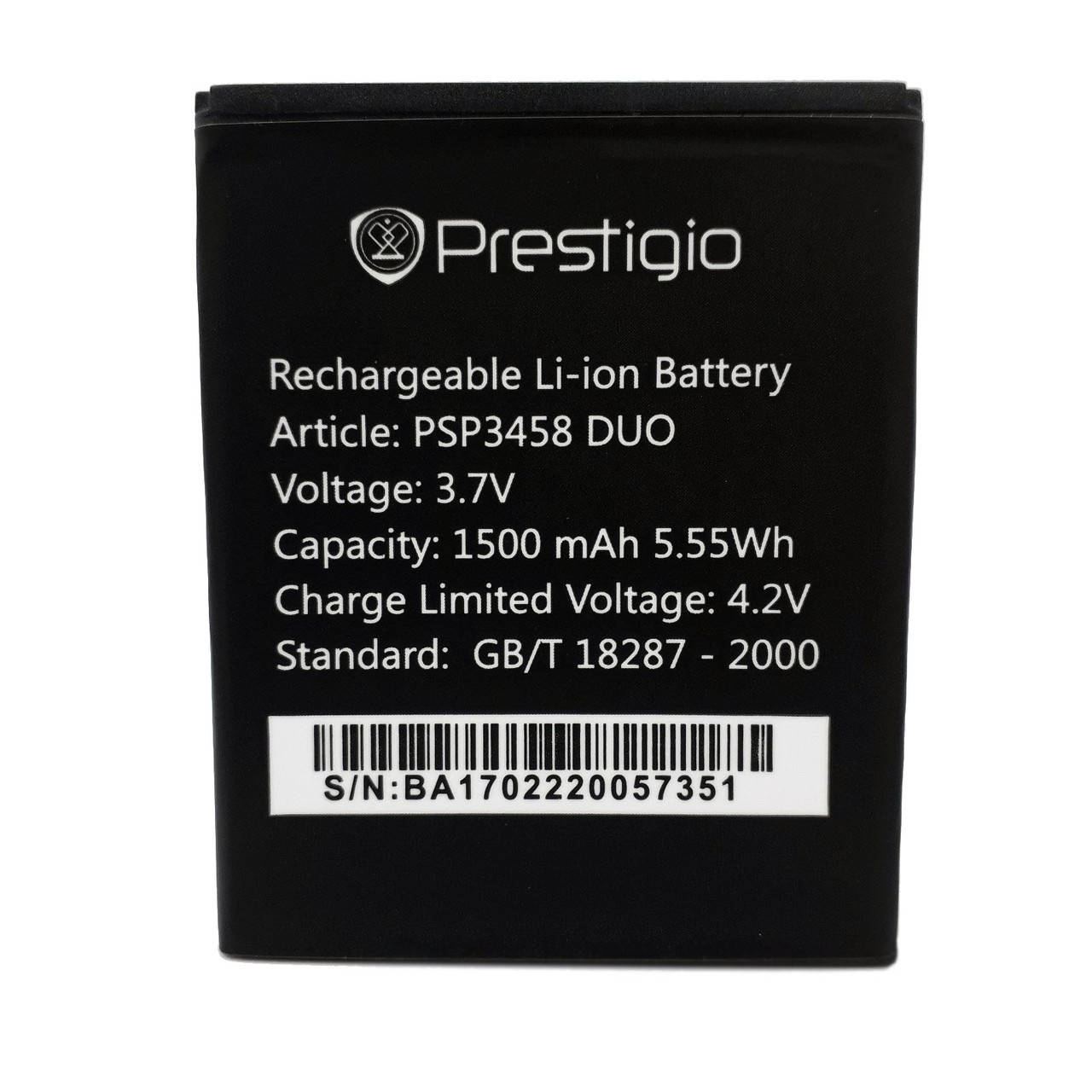 

Аккумулятор Prestigio PSP3459 для Wize OX3 DUO Оригинал